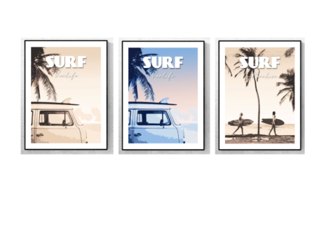 Affiches Surf